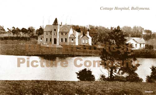 Cottage Hospital Ballymena 1911 Co Antrim Am 00655 The