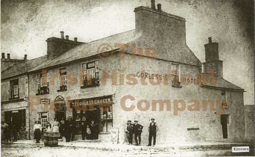 Corless Hotel Kinvara Co Galway Ireland GW 00571 old photograph The Historical Picture Archive