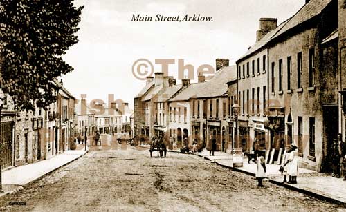 Main Street Arklow Co Wicklow Ireland Old Photograph WK 00528 