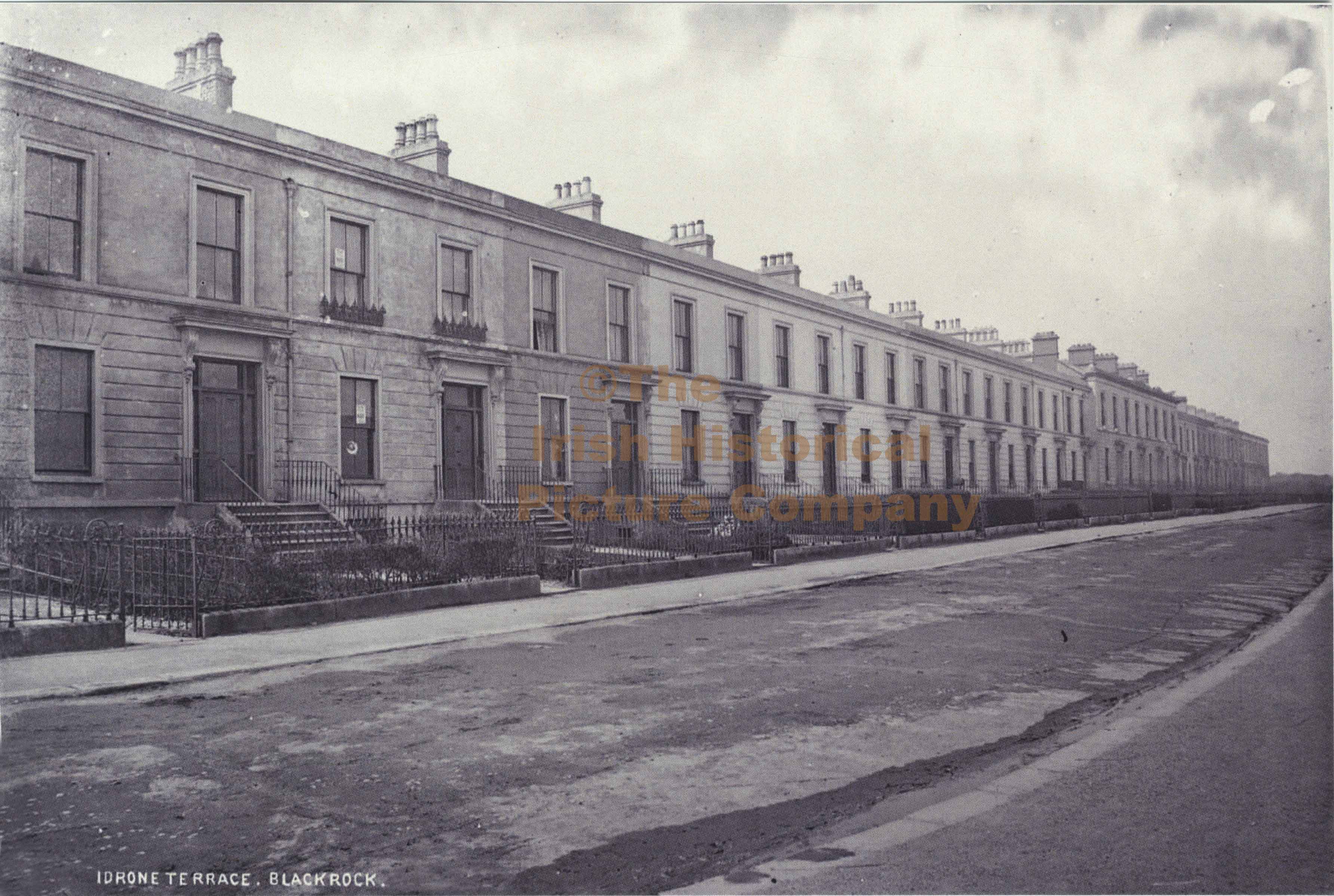Idrone Terrace, Looking North, Blackrock, Co. Dublin, Ireland, Old